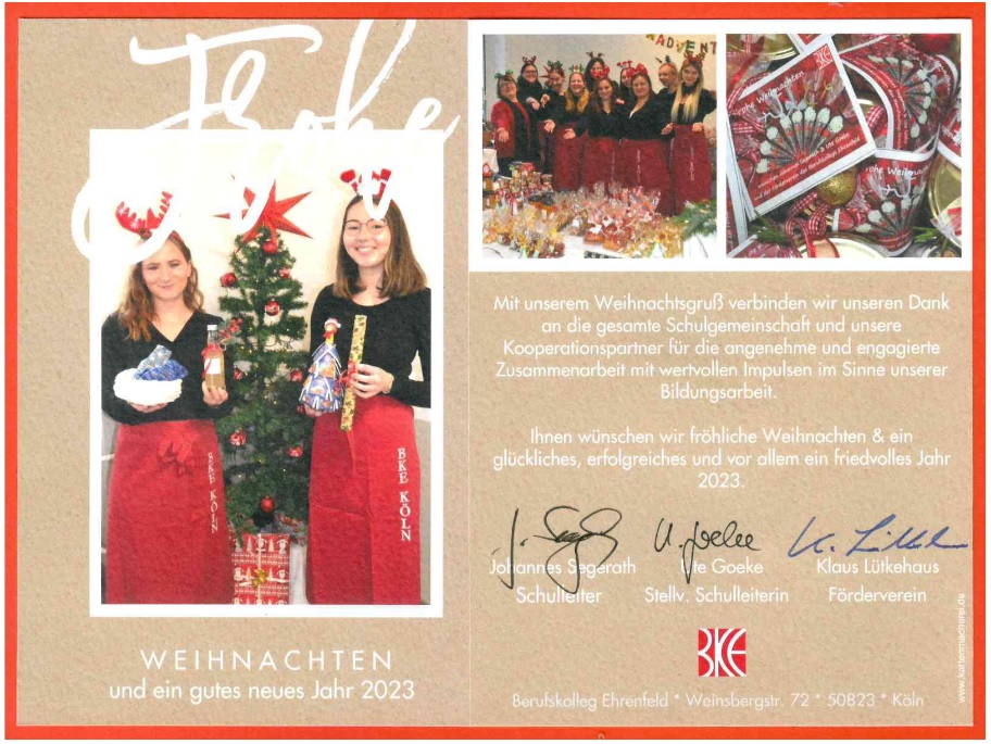 Weihnachtskarte