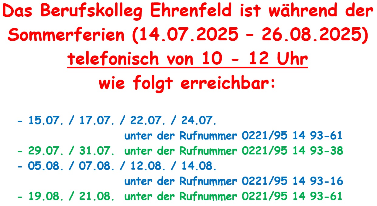Sommerferien 2025